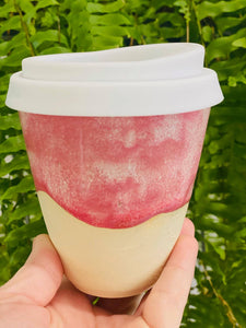 STRAWBERRY & CREAM CERAMIC KEEP CUP