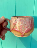 Ceramic Mug - Strawberries & Cream Glaze