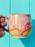 Ceramic Mug - Strawberries & Cream Glaze